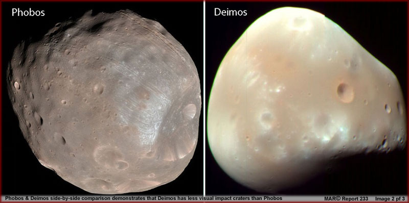 Mars Phobos Monolith